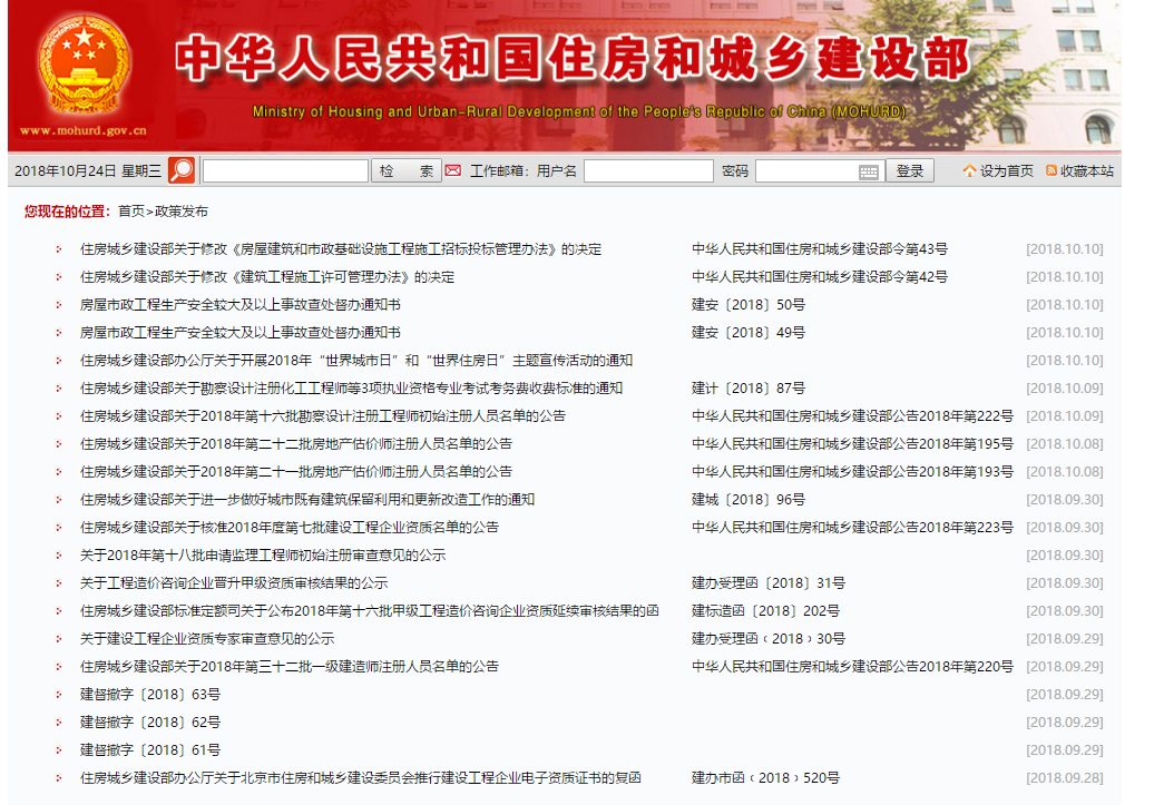 住建部：關于《施工招投标辦法》《施工許可辦法》等修改和廢止的決定