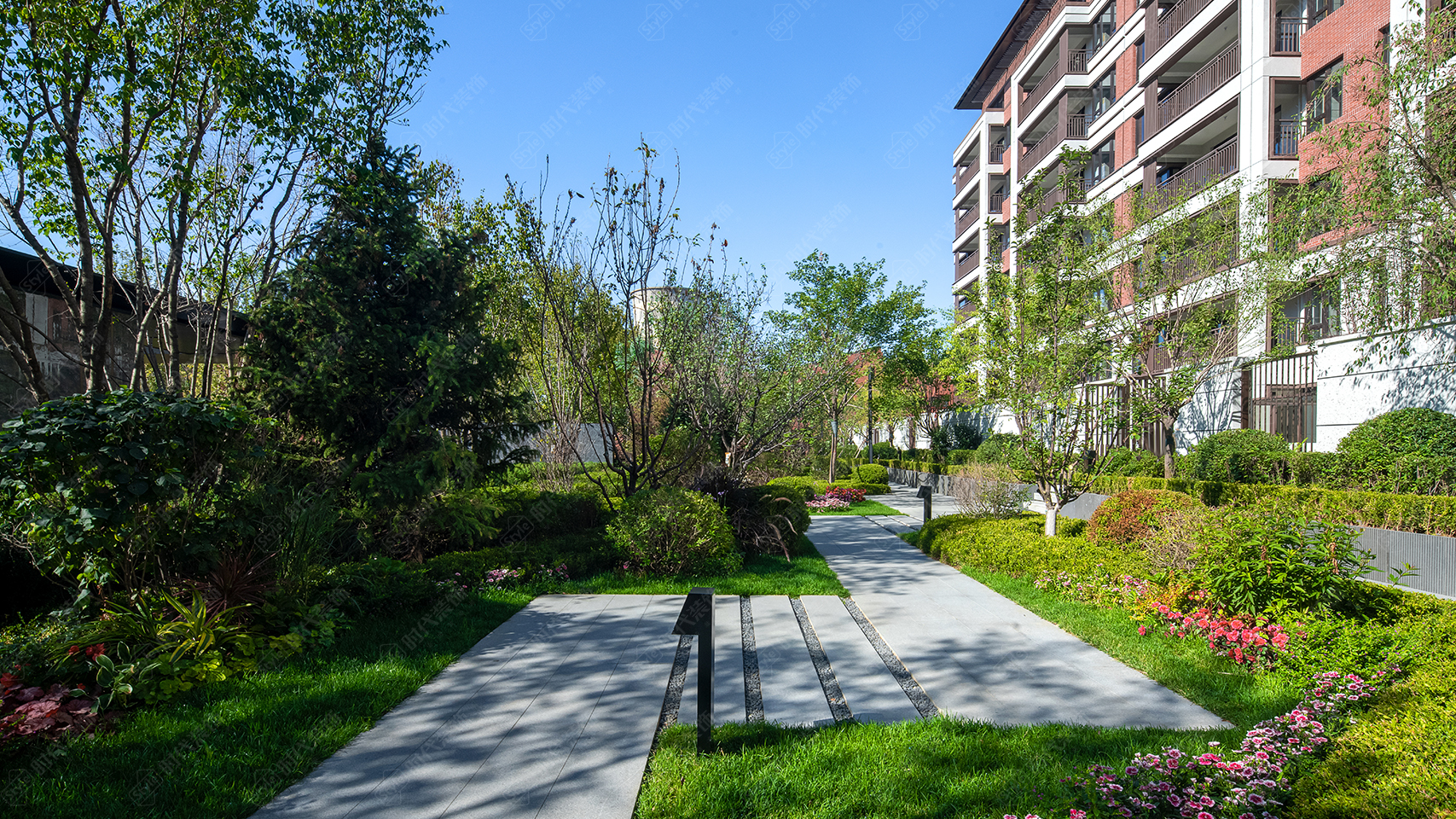 沈陽華潤沈海項目示範區景觀工程