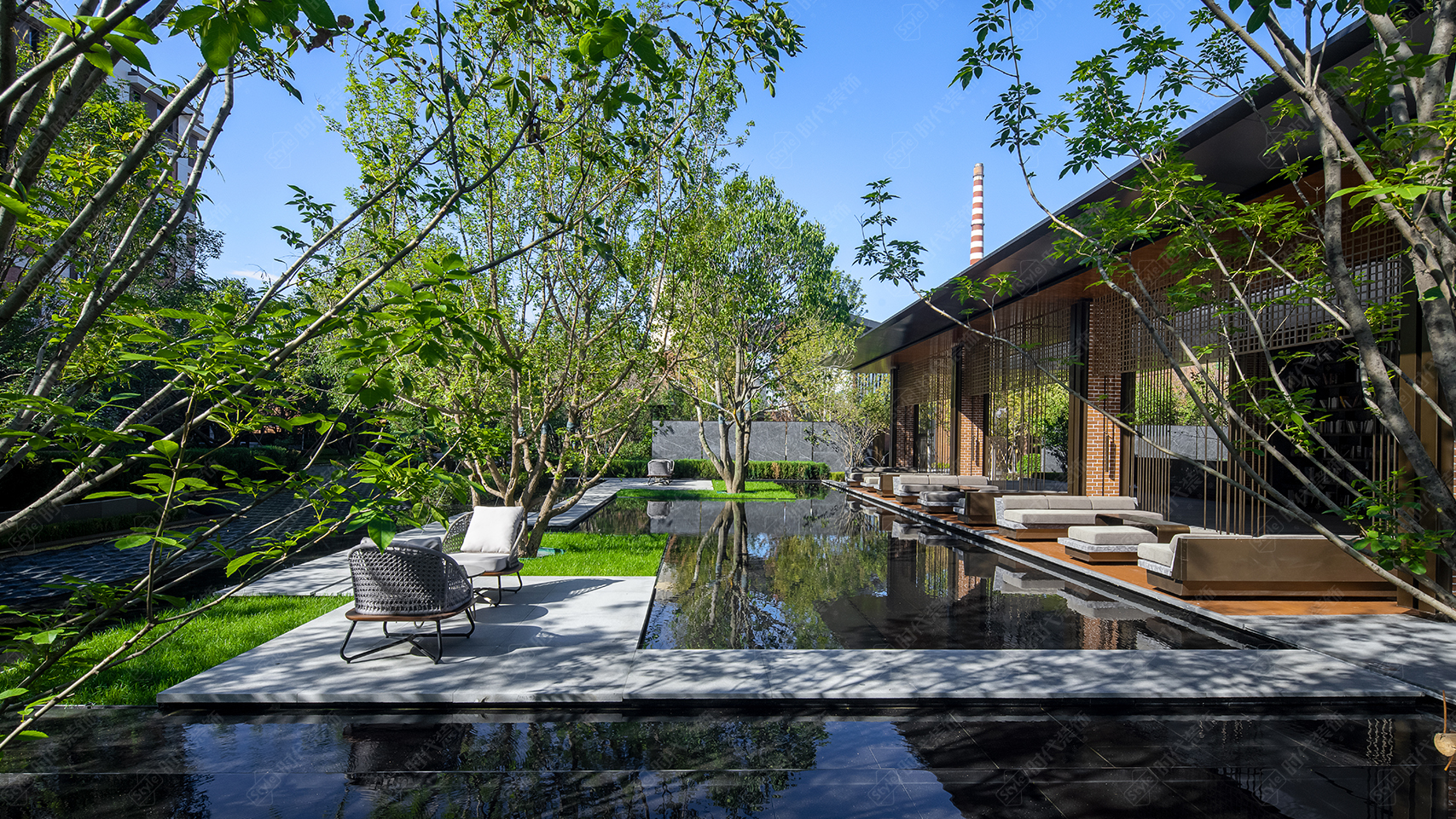 沈陽華潤沈海項目示範區景觀工程